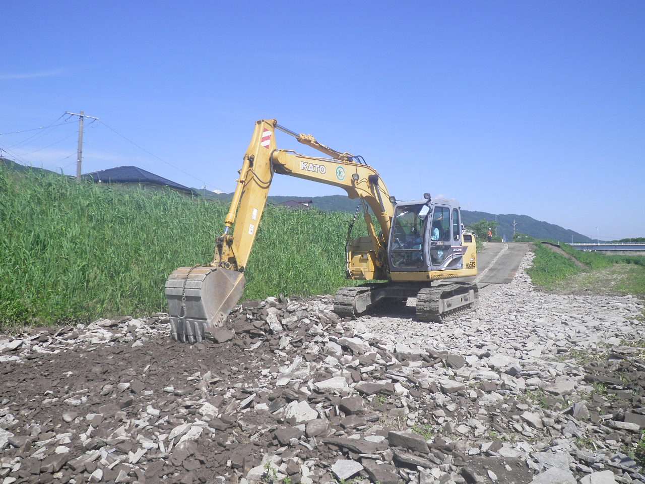 6月度　工事進捗情報です。｜長野県茅野市で土木工事なら株式会社平成にお任せください。