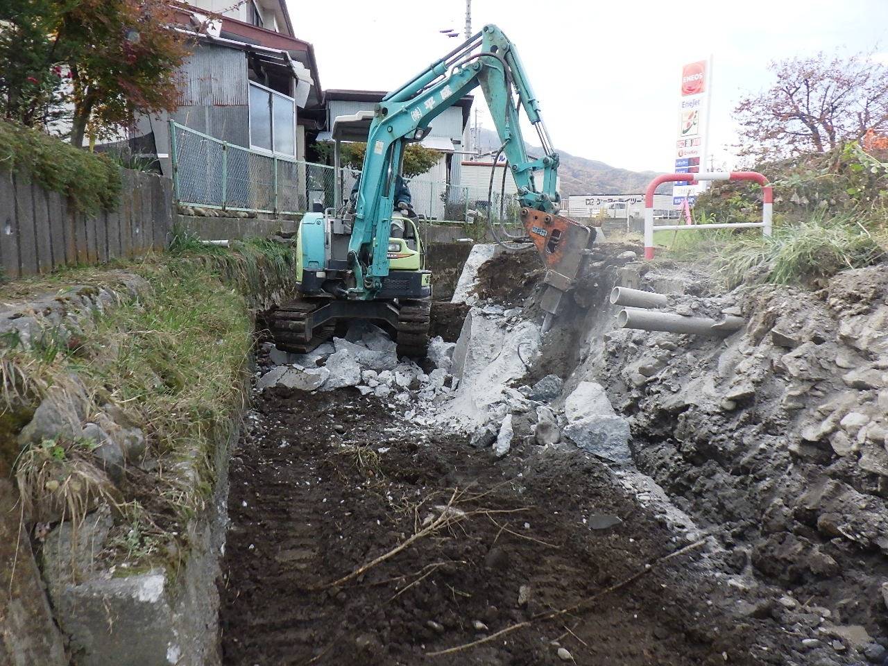 １１月度　工事進捗情報です。｜長野県茅野市で土木工事なら株式会社平成にお任せください。