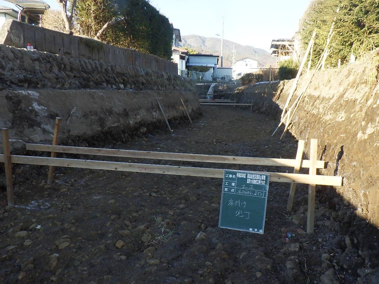 １２月度　工事進捗情報です。｜長野県茅野市で土木工事なら株式会社平成にお任せください。