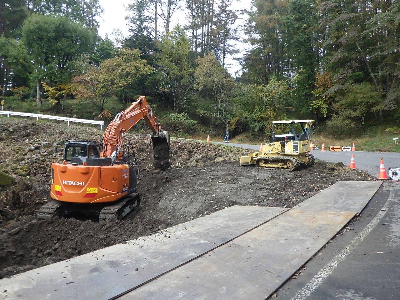 10月度　現場進捗状況｜長野県茅野市で土木工事なら株式会社平成にお任せください。