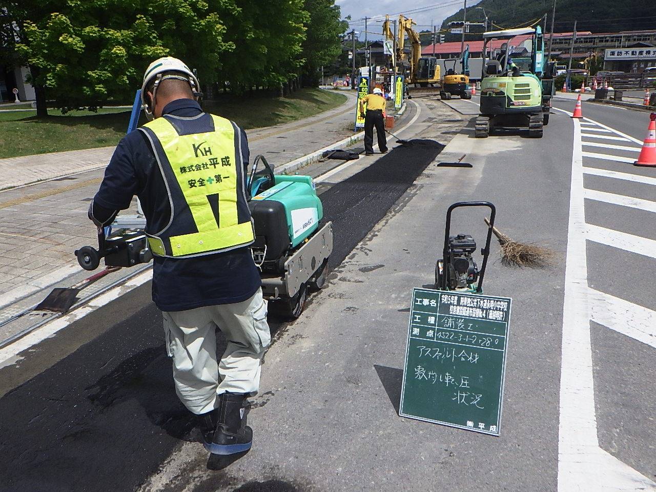 7月度　工事進捗情報｜長野県茅野市で土木工事なら株式会社平成にお任せください。