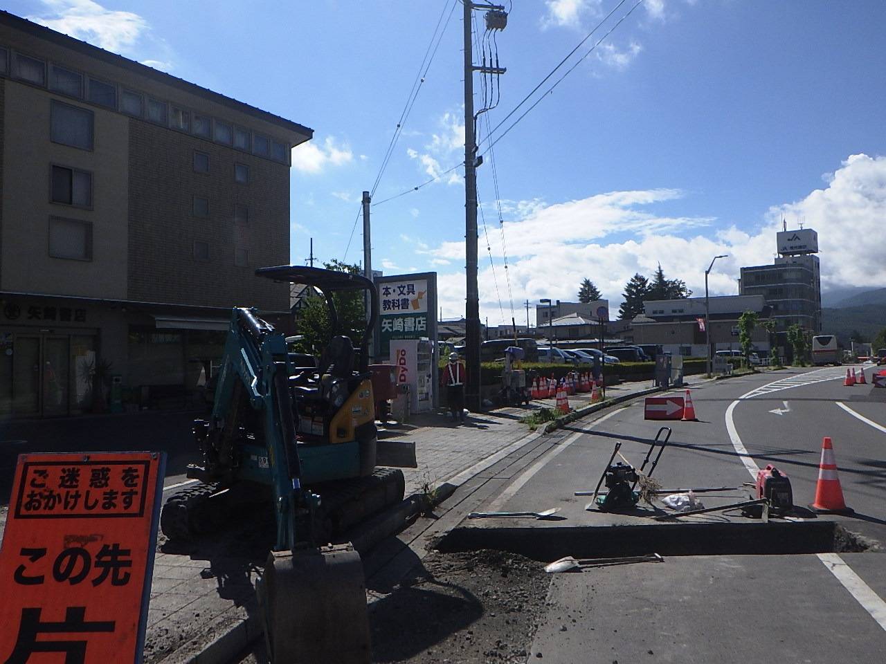 8月度　工事進捗状況｜長野県茅野市で土木工事なら株式会社平成にお任せください。