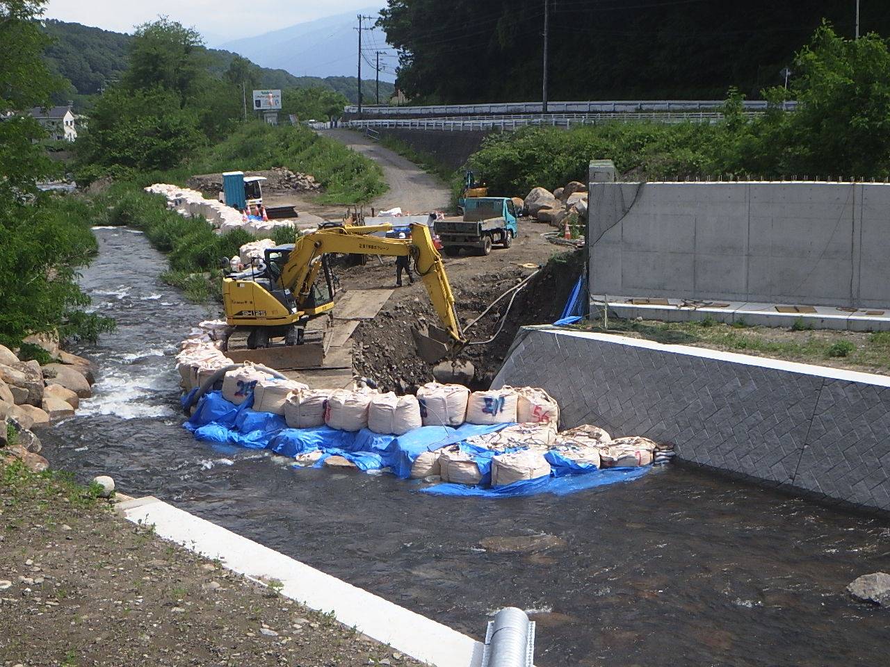 6月度　工事進捗状況｜長野県茅野市で土木工事なら株式会社平成にお任せください。