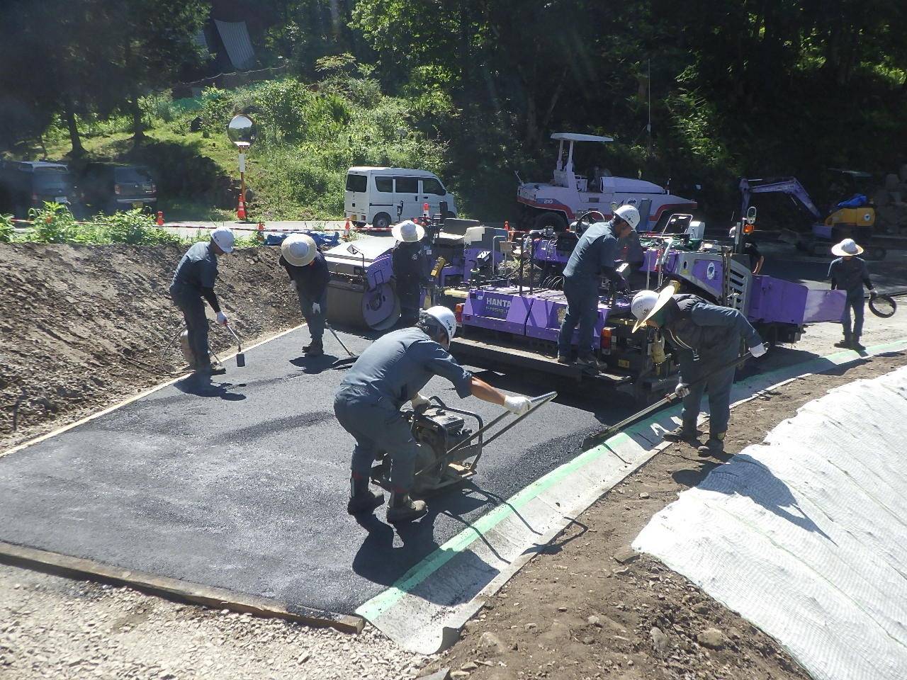 7月度　工事進捗状況｜長野県茅野市で土木工事なら株式会社平成にお任せください。
