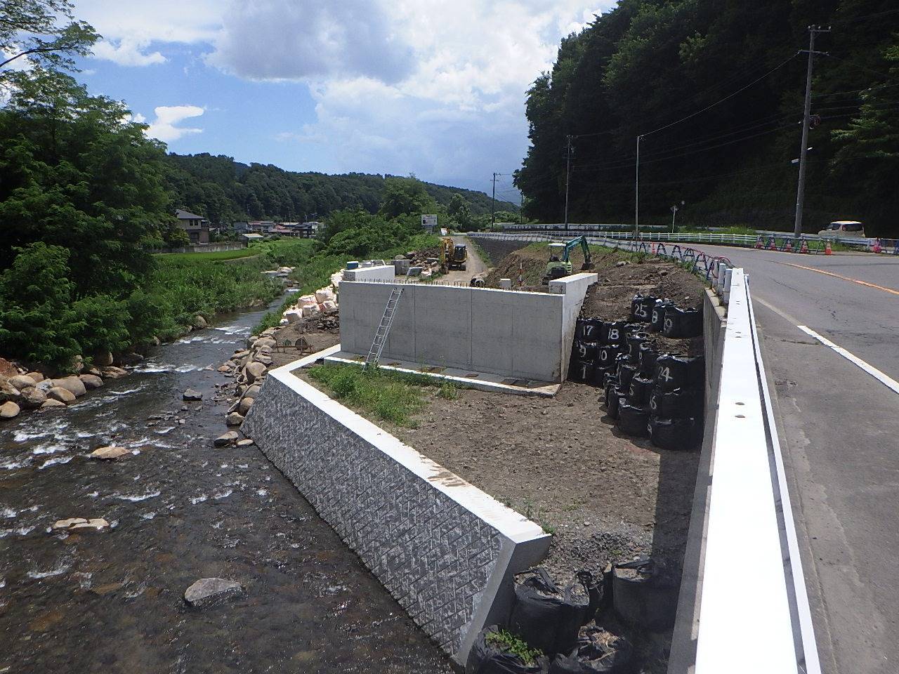 7月度　工事進捗状況｜長野県茅野市で土木工事なら株式会社平成にお任せください。