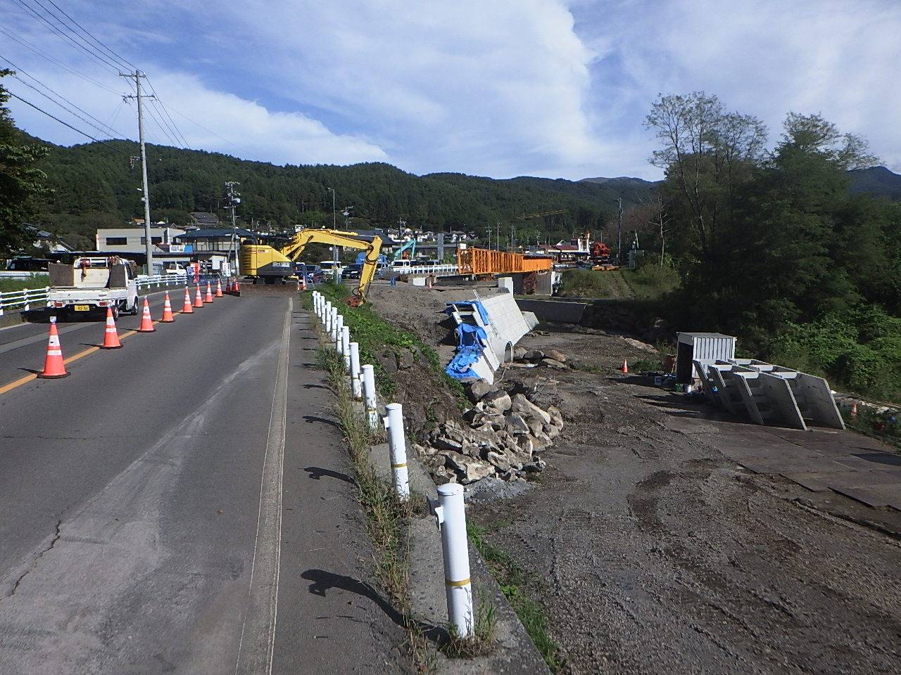 9月度　工事進捗状況｜長野県茅野市で土木工事なら株式会社平成にお任せください。