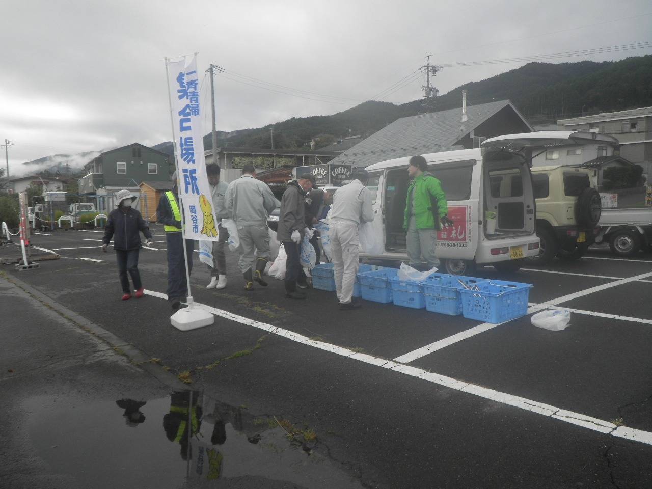 諏訪湖アダプトプログラム実施｜長野県茅野市で土木工事なら株式会社平成にお任せください！